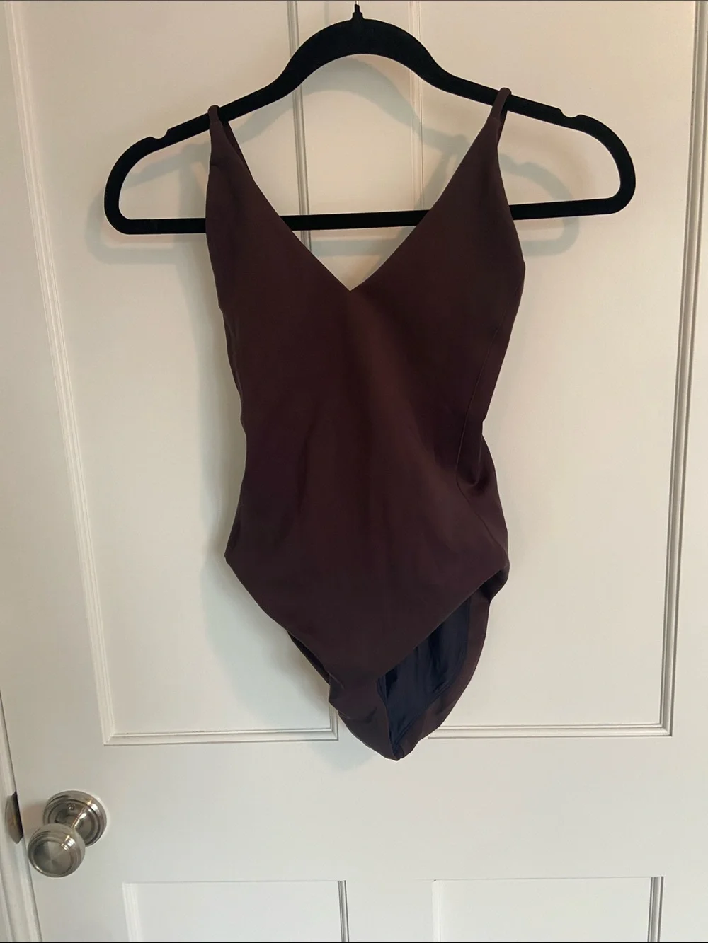 Left On Friday Espresso one piece swimsuit - Picture 1 of 4
